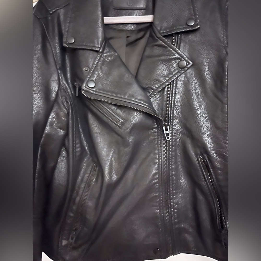Blank NYC Vegan Leather Moto Jacket - Picture 2 of 13